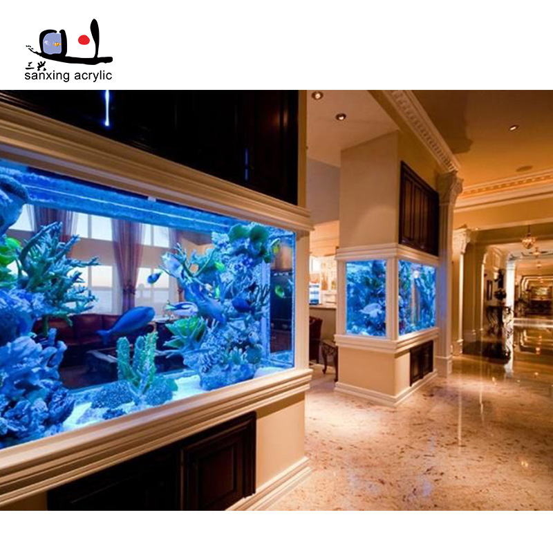 Big acrylic aquarium / custom sizes acrylic fish tank 