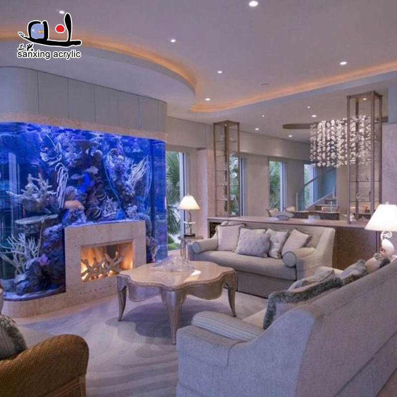 Big acrylic aquarium / custom sizes acrylic fish tank 