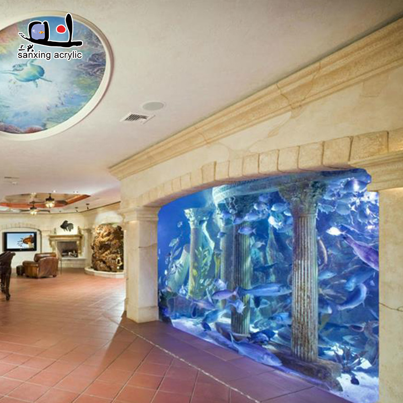 Big acrylic aquarium / custom sizes acrylic fish tank 